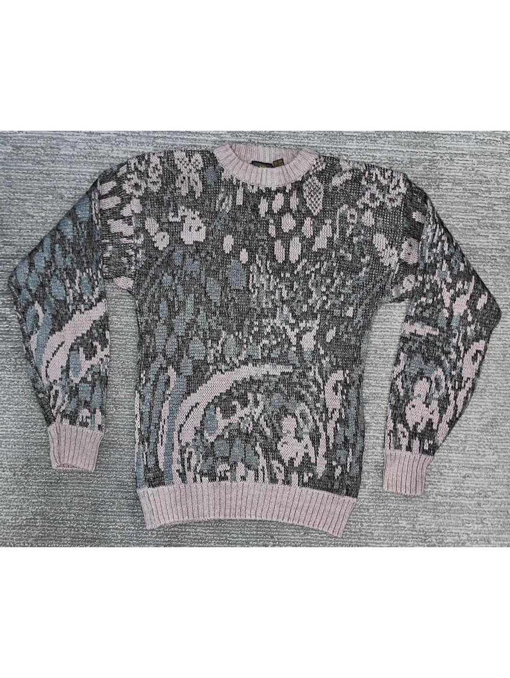Vintage 90s Made in Korea Saturdays Brand Medium Men’s  Sweater Tan Brown
